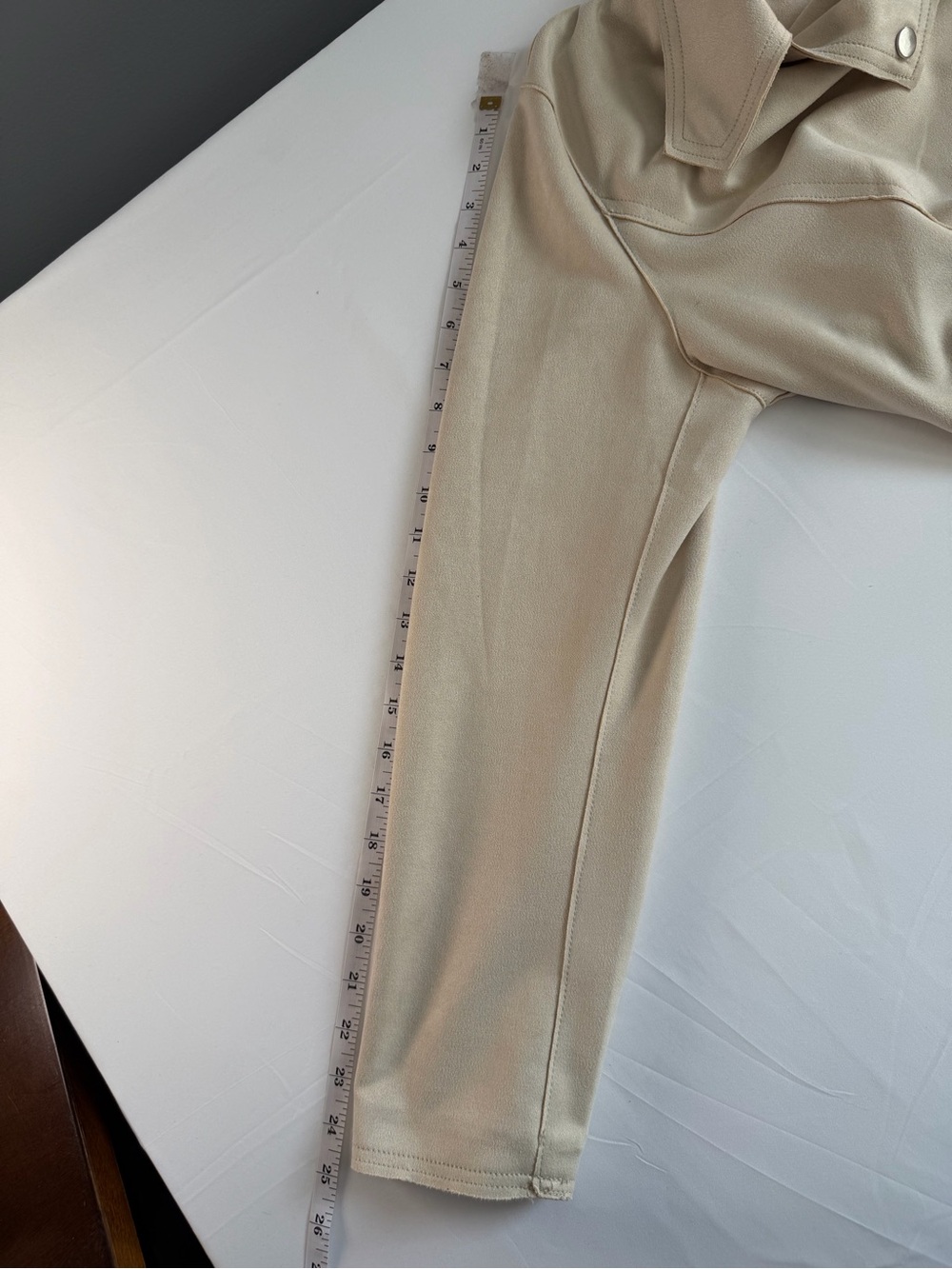 Philosophy Cream Soft Moto Jacket - Picture 9 of 10